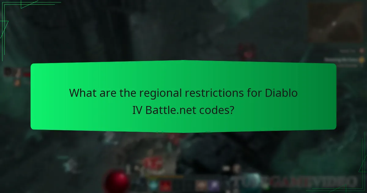 Which regions have exclusive offers for Diablo IV Battle.net codes?