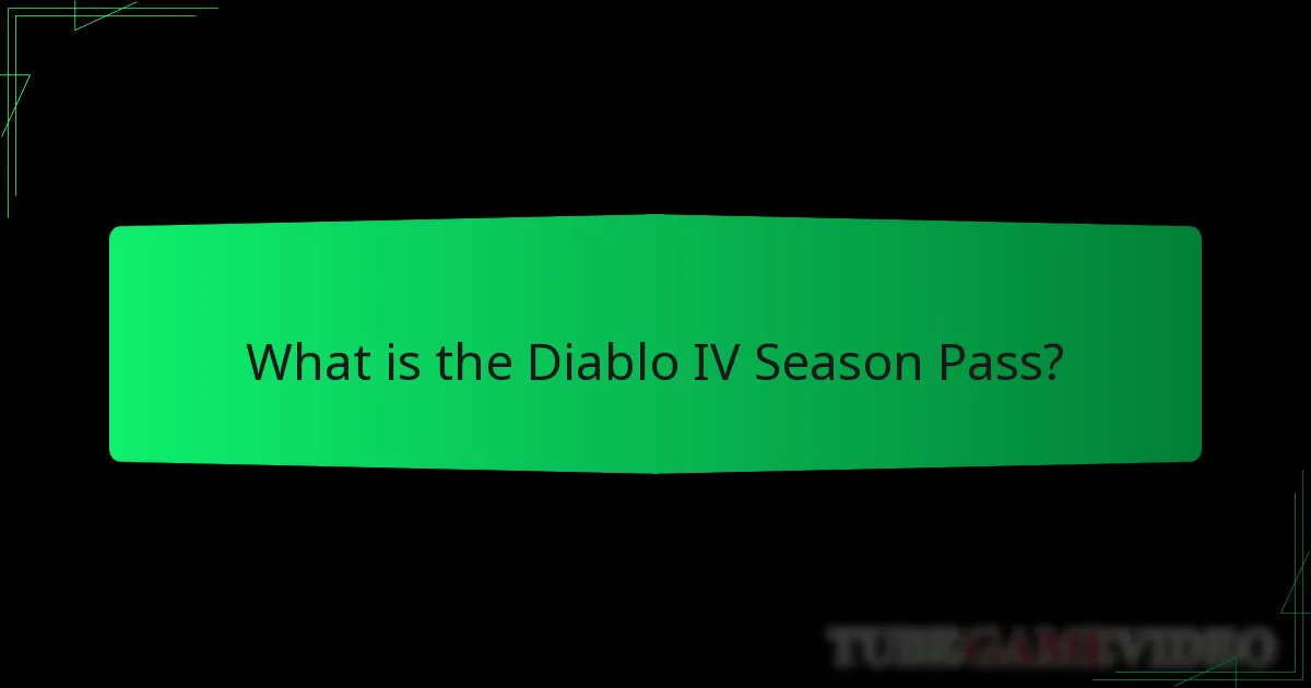 What are the costs associated with the Diablo IV Season Pass?
